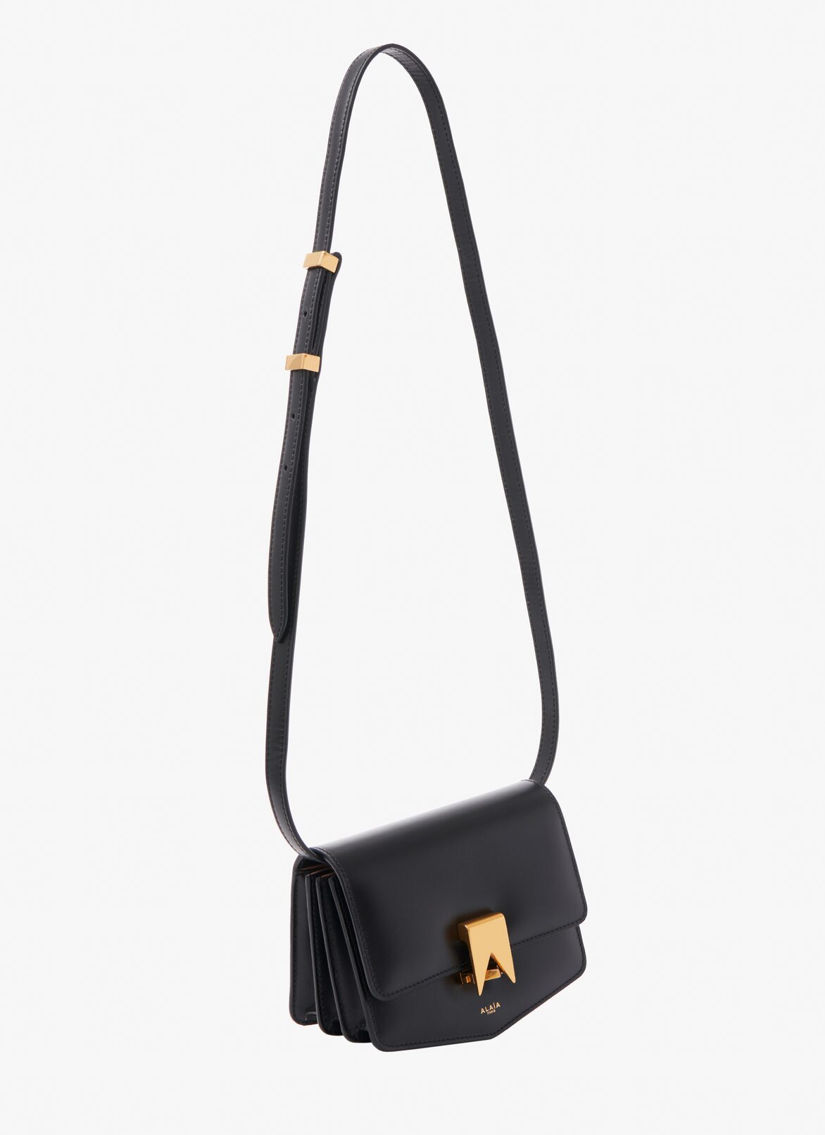 Le Papa small bag in calfskin ALAÏA BLACK LE PAPA SMALL BAG IN CALFSKIN